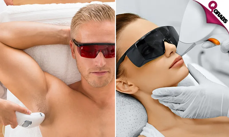 Laser Hair Removal Sessions for Men & Women!